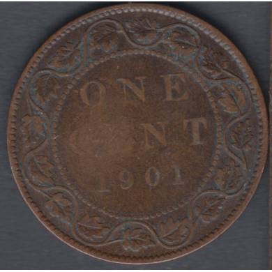 1901 - VG - Canada Large Cent