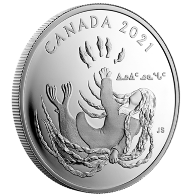 2021 - $20 - 1 oz. Pure Silver Coin  Generations: Inuit Nunangat