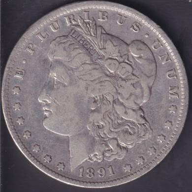1891 O - Fine - Morgan Dollar USA
