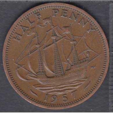 1957 - Half Penny - Grande Bretagne