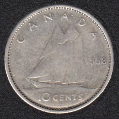 1958 - Canada 10 Cents