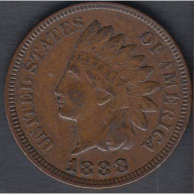 1888 - EF - Indian Head Small Cent