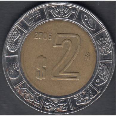 2006 Mo - 2 Pesos - Mexico