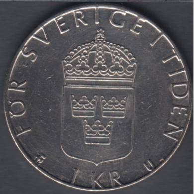 1978 - 1 Krona - Sweden