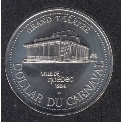 Quebec - 1984 Carnival of Quebec - Eff. 1977 / Le Grand Théâtre - Trade Dollar