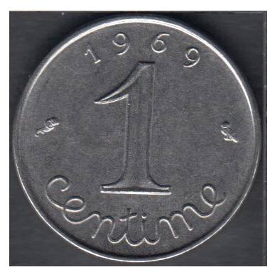 1969 - 1 Centime - France