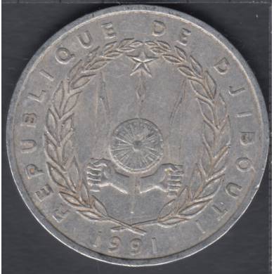 1991 - 5 Francs - Djibouti