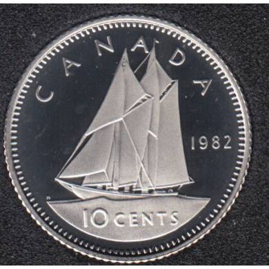1982 - Proof - Canada 10 Cents