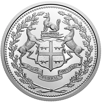 2020 - $10 - 1/2 oz. Pure Silver Coin  350th Anniversary of Hudson's Bay Company
