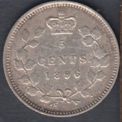 1896 - EF - Canada 5 Cents