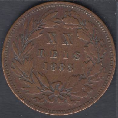 1883 - 20 Reis - Portugal