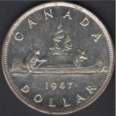 1947 - Blunt '7' - AU - Canada Dollar