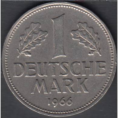 1966 D - 1 Mark - FR - Germany