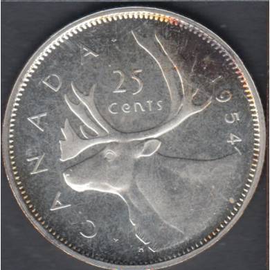 1954 - PL - Canada 25 Cents