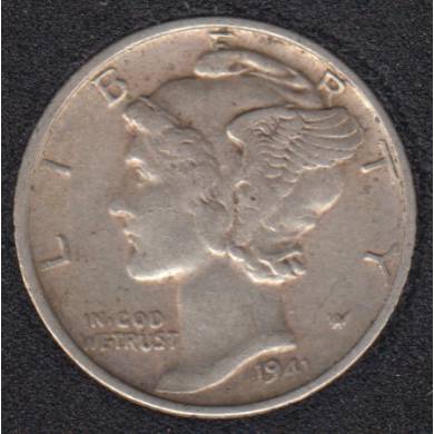 1941 - Mercury - 10 Cents