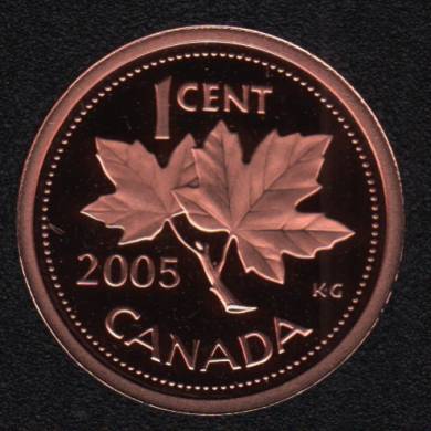 2005 - Proof - Canada Cent