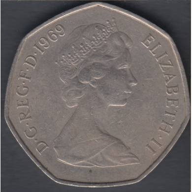 1969 - 50 Pence - Great Britain