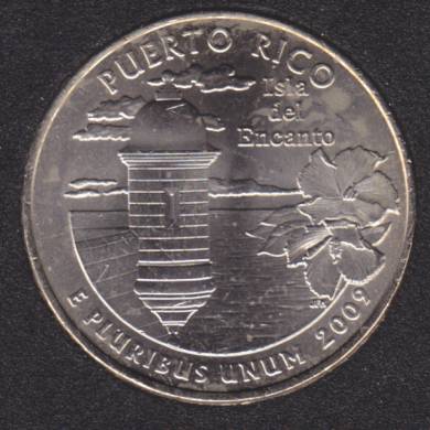 2009 P - Puerto Rico - 25 Cents