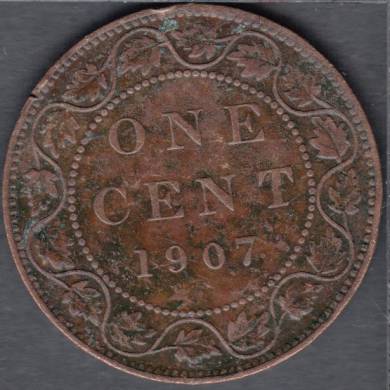1907 - VF - Canada Large Cent