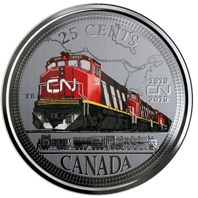 2019 - 25 -   100th Anniversary of CN Rail