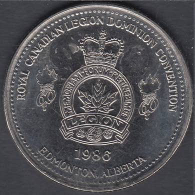 1986 - Edmonton - Royal Canadian Legion Dominion Convention