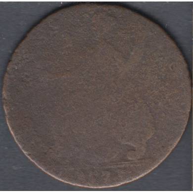 1773 - Half Penny - Filler - Grande Bretagne
