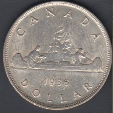 1936 - VF/EF - Canada Dollar