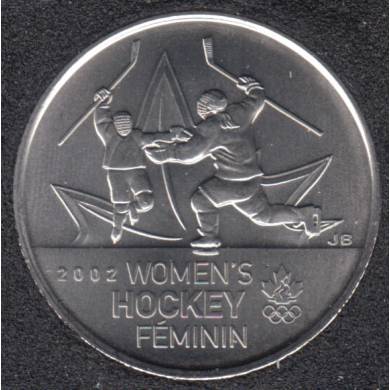 2009 - #5 B.Unc - Hockey Feminin - Canada 25 Cents