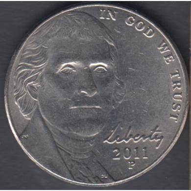 2011 P - Jefferson - 5 Cents