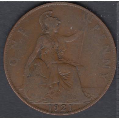 1921 - 1 Penny - Great Britain