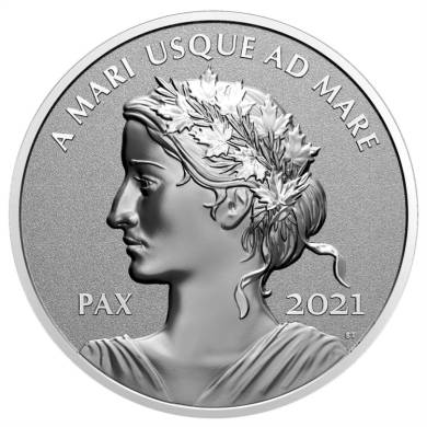 2021 - $1 Dollar - Pure Silver Coin - Peace Dollar