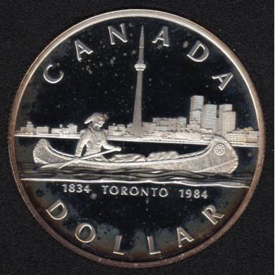 1984 - Proof - Canada Silver Dollar