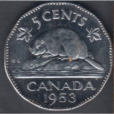 1953 - NSF - AU - Canada 5 Cents