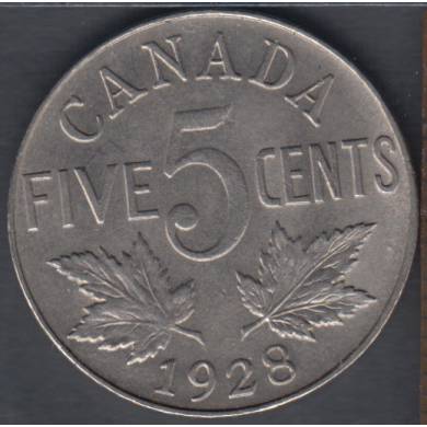 1928 - EF - Canada 5 Cents