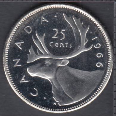1966 - Proof Like - Canada 25 Cents