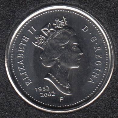 2002 - 1952 P - NBU - Canada 10 Cents