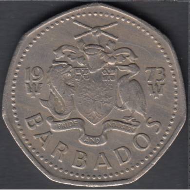1973 - 1 Dollar - Barbados