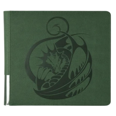 Dragon Shield Zipster Portfolio XL Vert Forest + 24 Pages