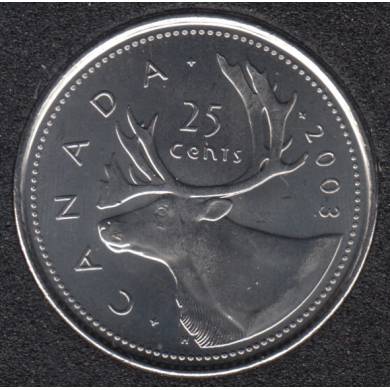 2003 P - NBU - OE - Canada 25 Cents