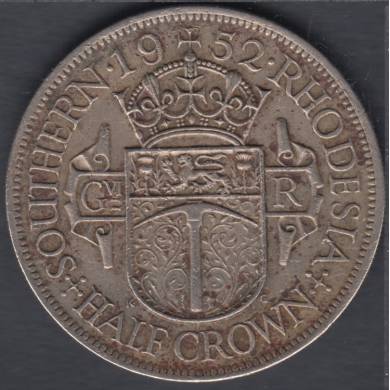 1952 - 1/2 Crown - Southern Rhodesia