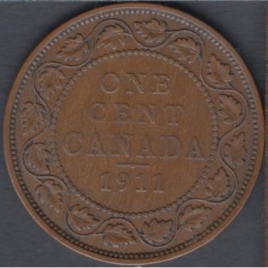 1911 - VG - Canada Large Cent