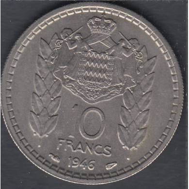 1946 - 10 Francs - Monaco