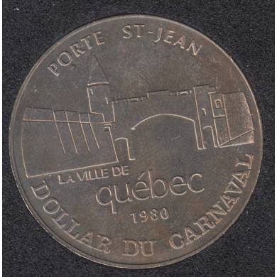 Quebec - 1980 Carnival of Quebec - Eff. 1961 / Porte St-Jean - Trade Dollar