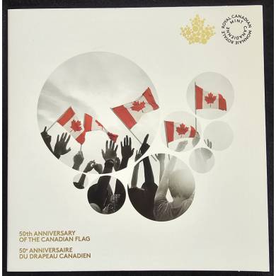 2015 Commemorative Souvenir Set - 50th Anniversary of the Canadian Flag