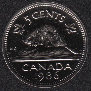 1986 - NBU - Canada 5 Cents