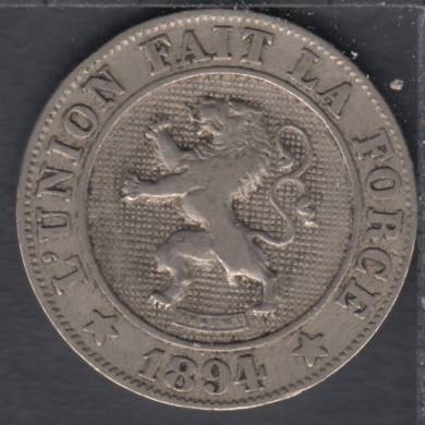 1894 - 10 centimes - (Des Belges) - Belgium