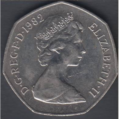1987 - 50 Pence - Great Britain