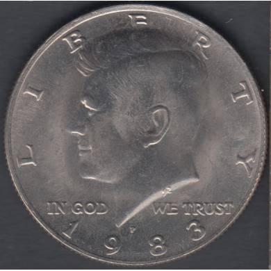 1983 P - B.Unc - Kennedy - 50 Cents