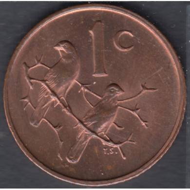 1973 - 1 Cent - B. Unc - South Africa
