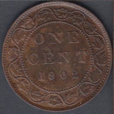 1902 - EF - Canada Large Cent